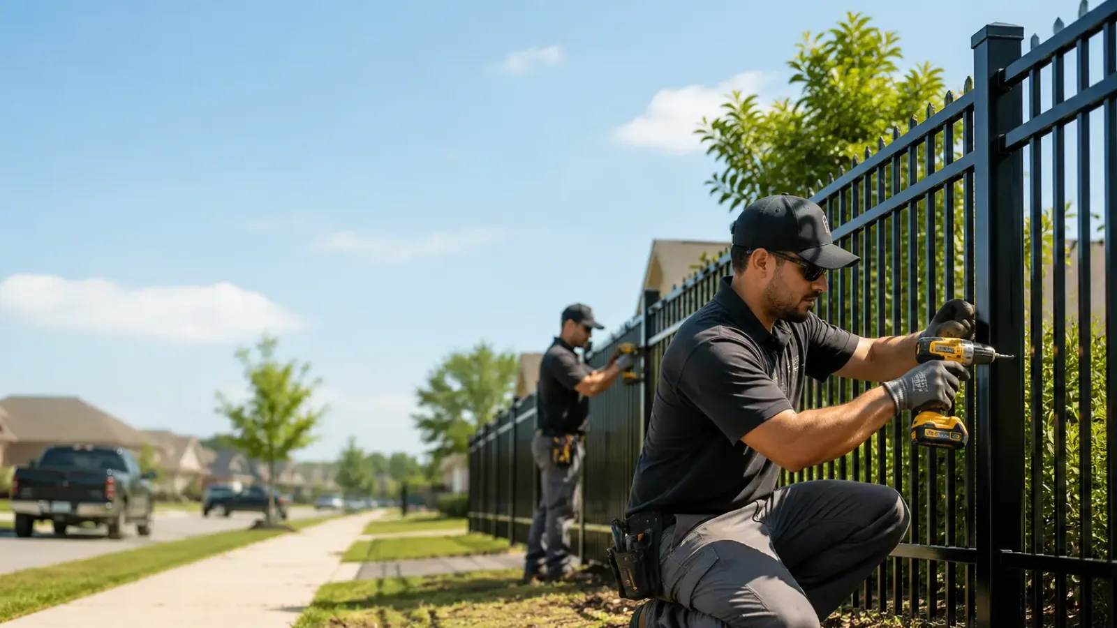 Metal Fence Installation in New Athens, OH
